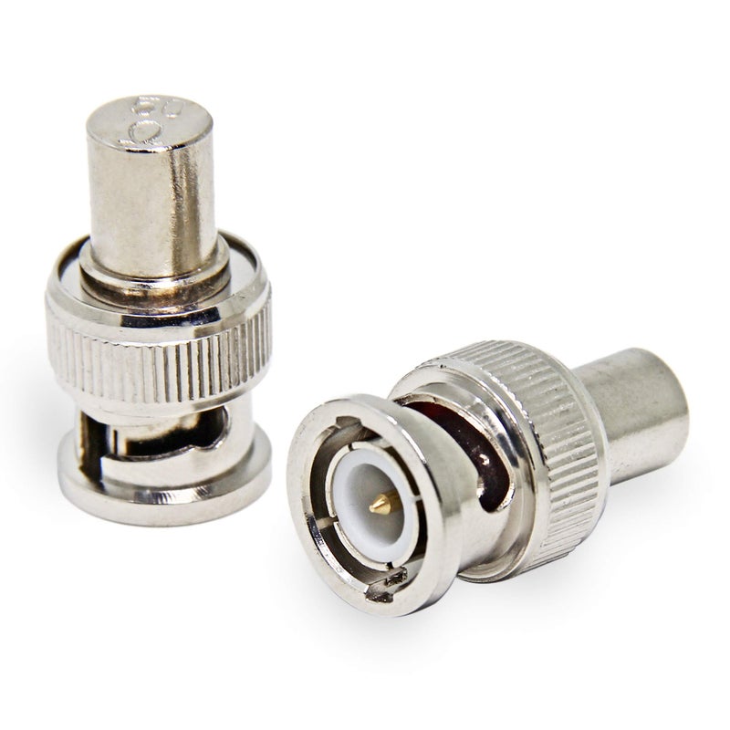 RFAdapter BNC 50 Ohm Terminator, 5-Pack BNC Male Plug Coaxial Cable Adapter Connector - Image 5